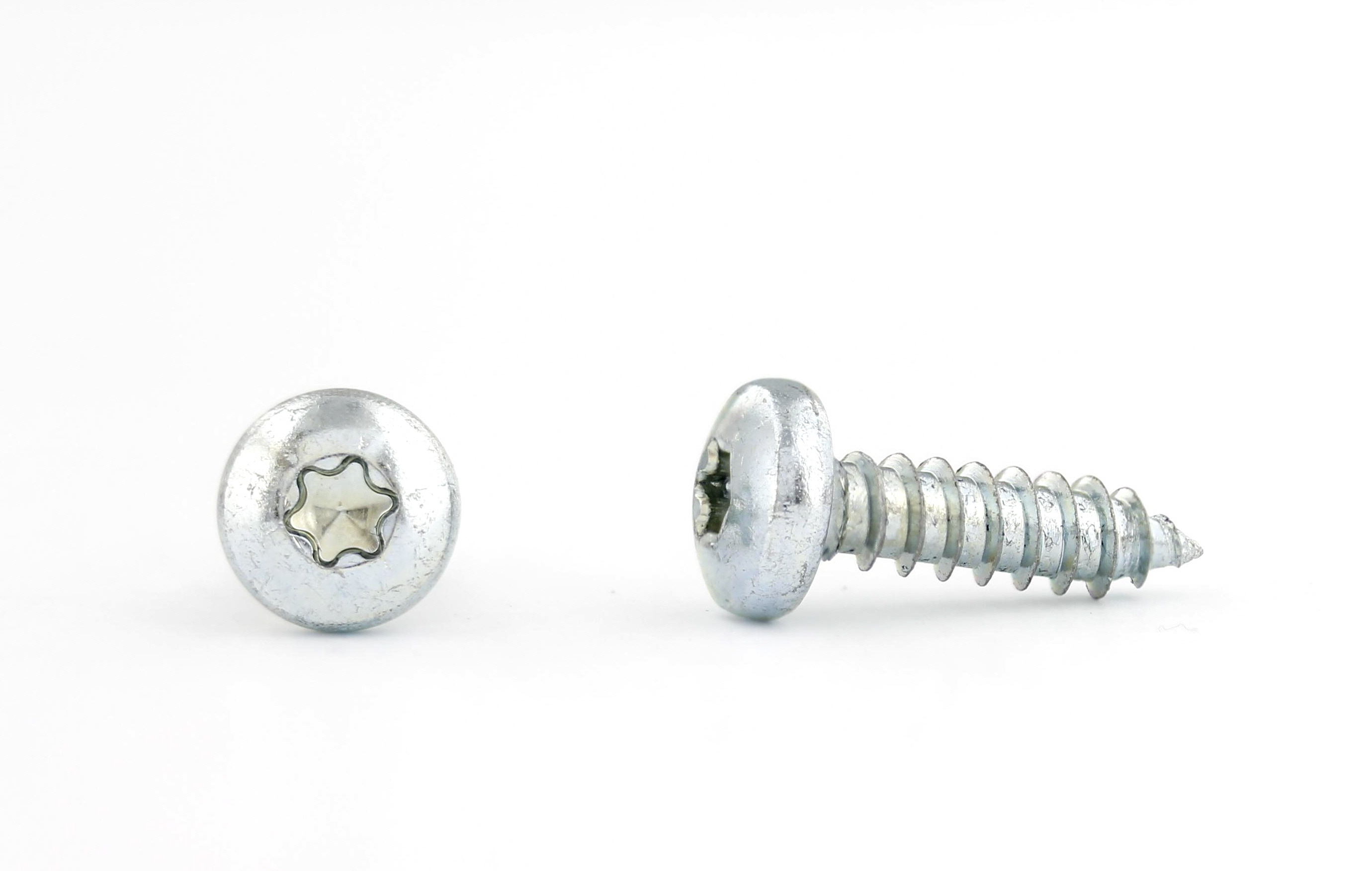 PLATESKRUE MED PANHODE OG TX ISO 14585 ELFORSINKET, SPISS ENDE